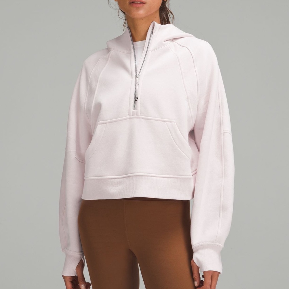 Scuba Oversized Half-Zip Hoodie